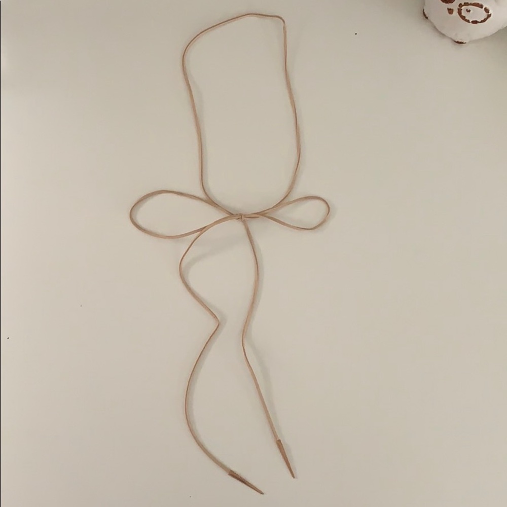 Kendra Scott Blush Pink Tie Necklace